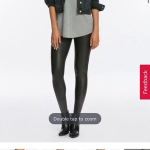 Spank Faux Leather Pants